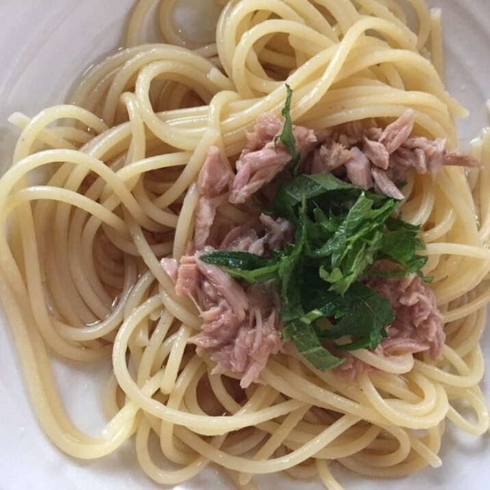大葉ツナパスタ レシピ 作り方 By みな4085 楽天レシピ